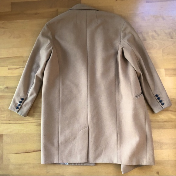 Banana Republic Tan Wool Coat [S] - Picture 3 of 3
